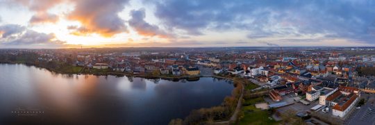 Solopgang over Hillerød